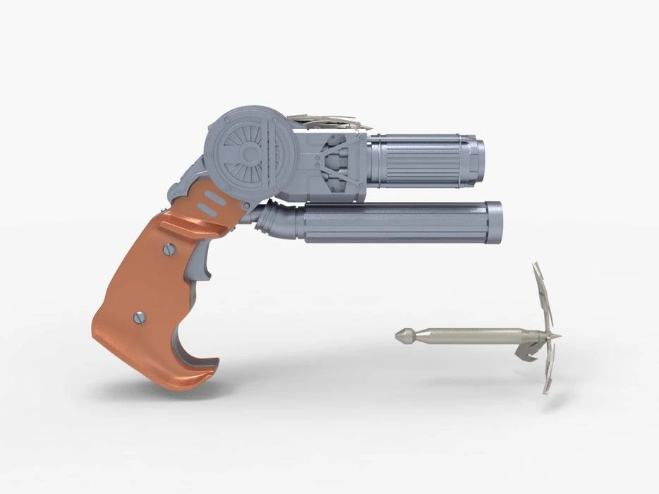 Nikko Industries Batman Grappling Gun STL 2 Nikko Industries Batman Grappling Gun STL - Image 2