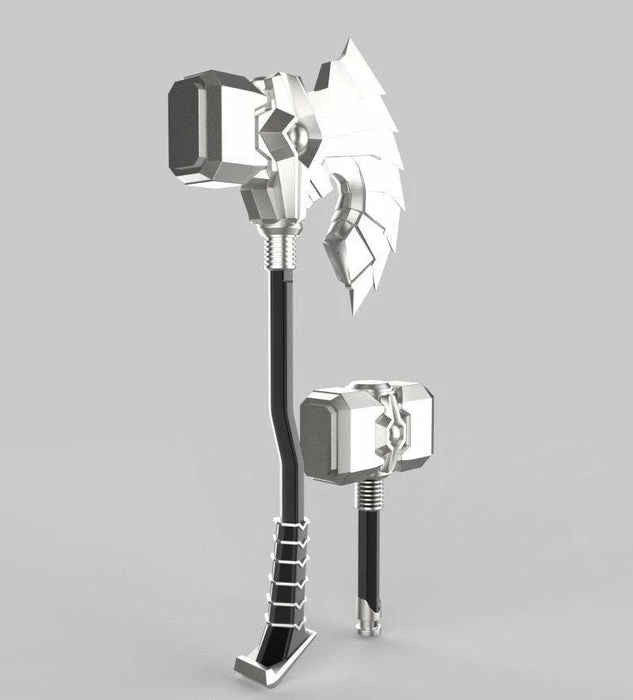 Nikko Industries Thor Play Arts Kai Weapons STL 1 Nikko Industries Thor Play Arts Kai Weapons STL