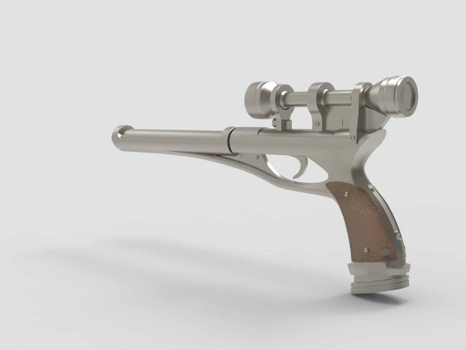 Nikko Industries Cad Bane LL-30 Blaster STL 2 Nikko Industries Cad Bane LL-30 Blaster STL - Image 2