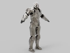 Nikko Industries GodFall Silvermane Armor