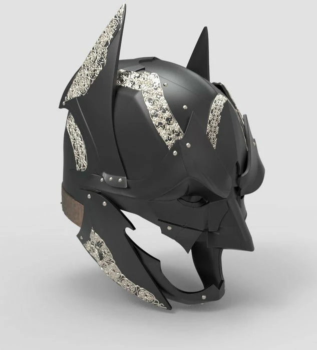 Nikko Industries Medieval Batman Helmet STL 1 Nikko Industries Medieval Batman Helmet STL