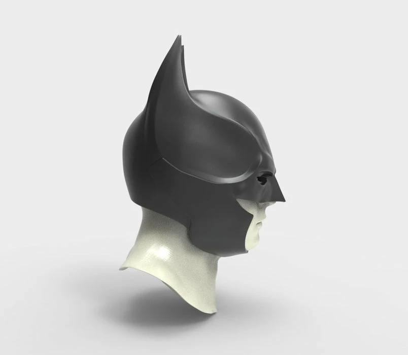 Nikko Industries Batman Arkham Cowl STL 6 Nikko Industries Batman Arkham Cowl STL - Image 6