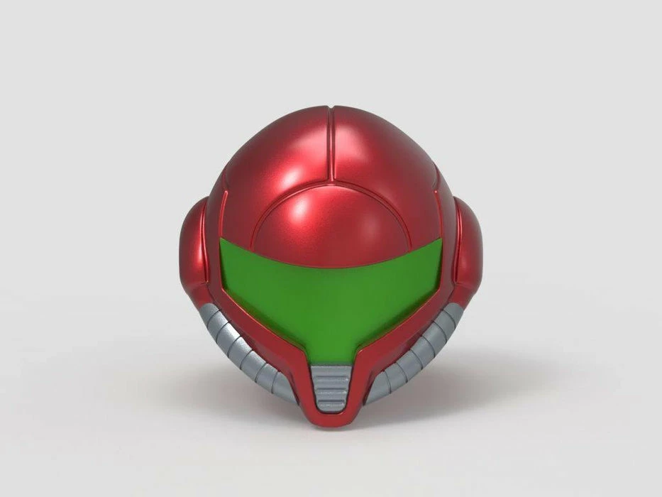 Nikko Industries Samus Helmet STL 1 Nikko Industries Samus Helmet STL