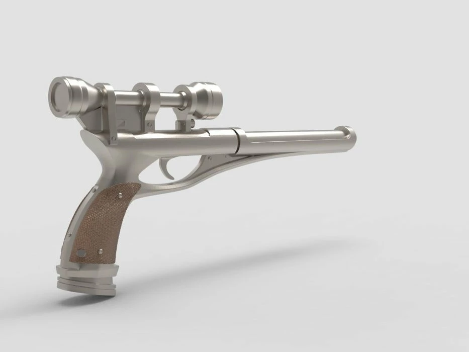 Nikko Industries Cad Bane LL-30 Blaster STL 4 Nikko Industries Cad Bane LL-30 Blaster STL - Image 4