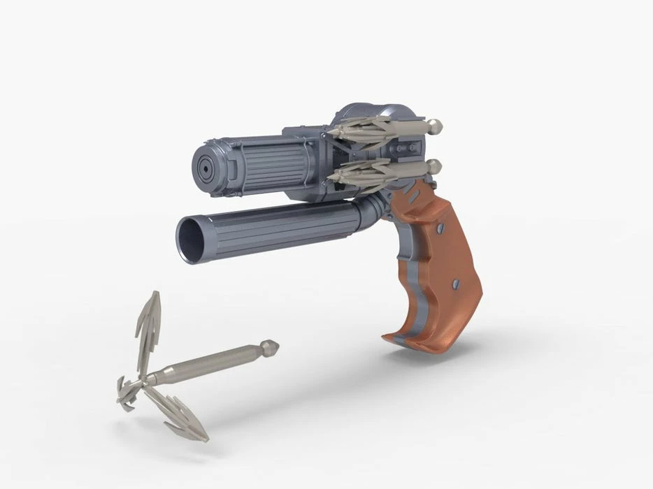 Nikko Industries Batman Grappling Gun STL 5 Nikko Industries Batman Grappling Gun STL - Image 5