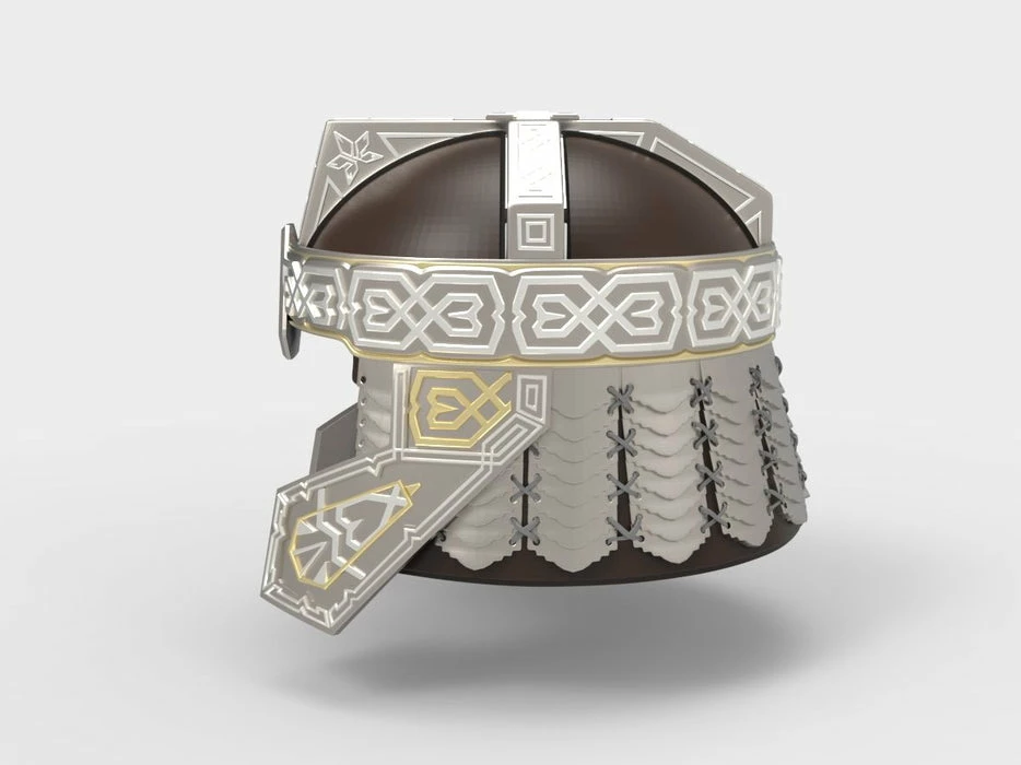 Nikko Industries Gimli Helmet STL 4 Nikko Industries Gimli Helmet STL - Image 4