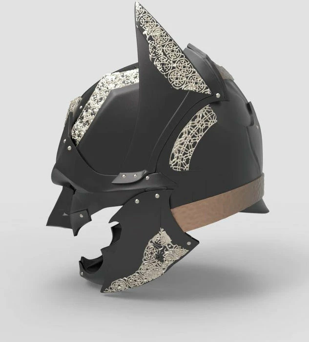 Nikko Industries Medieval Batman Helmet STL 4 Nikko Industries Medieval Batman Helmet STL - Image 4