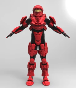 Nikko Industries Halo 4 Recon Armor With MA37 Rifle