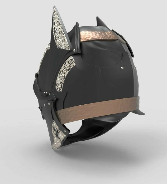 Nikko Industries Medieval Batman Helmet STL 5 Nikko Industries Medieval Batman Helmet STL - Image 5