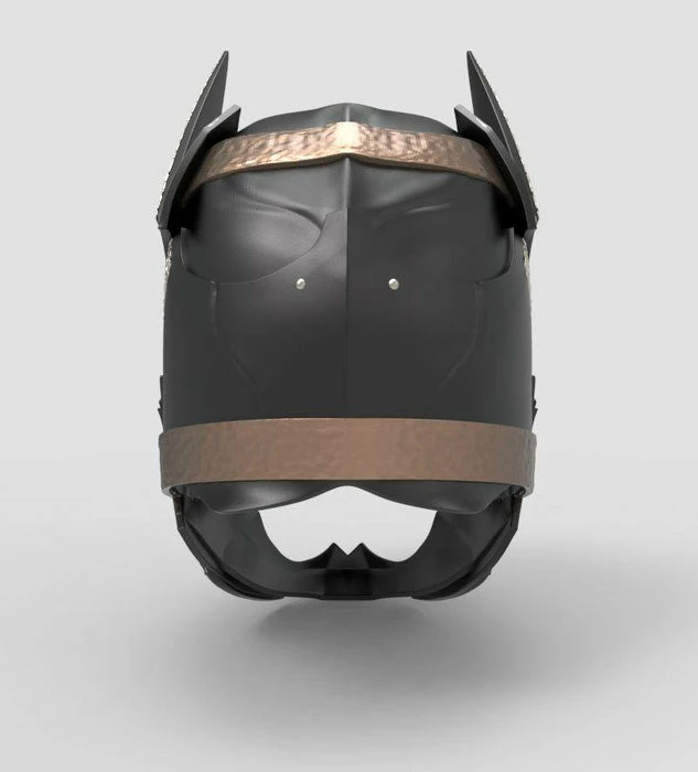 Nikko Industries Medieval Batman Helmet STL 6 Nikko Industries Medieval Batman Helmet STL - Image 6