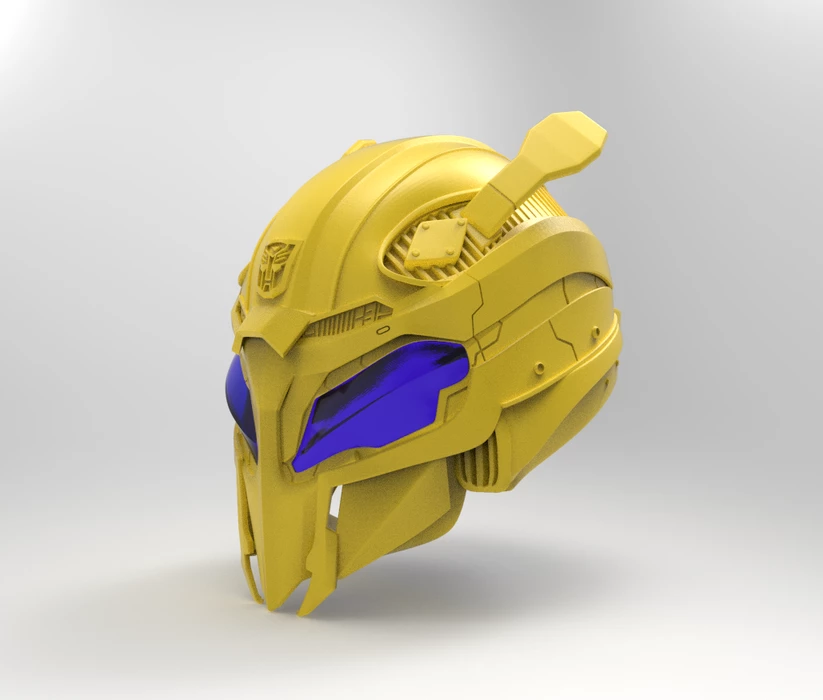 Nikko Industries Bumblebee Helmet 2 Nikko Industries Bumblebee Helmet - Image 2