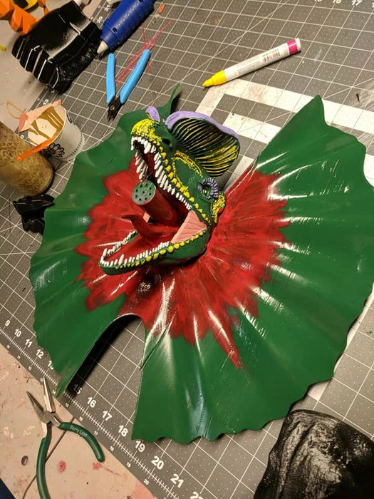 Nikko Industries Dilophasaurus Shower Head STL 3 Nikko Industries Dilophasaurus Shower Head STL - Image 3