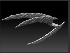 Nikko Industries Daken Bone Claws Stl