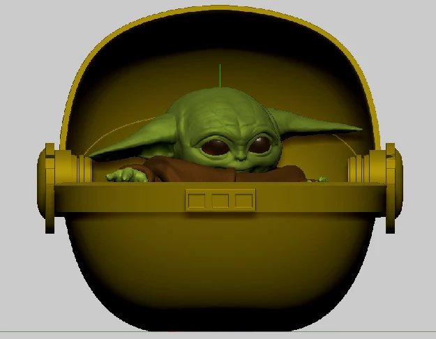 Nikko Industries Baby Yoda Eating Frog Stl 1 Nikko Industries Baby Yoda Eating Frog Stl