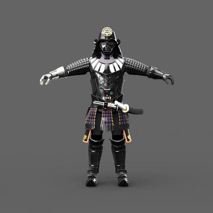 Nikko Industries Darth Vader Samurai 4 Nikko Industries Darth Vader Samurai - Image 4