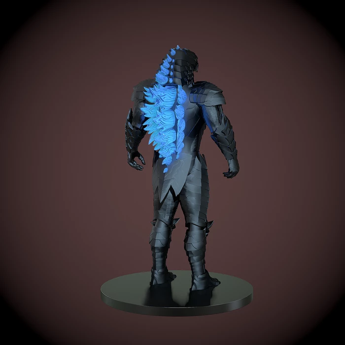 Nikko Industries Godzilla Armor 3d Printed Armor STL 6 Nikko Industries Godzilla Armor 3d Printed Armor STL - Image 6