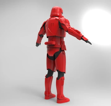 Nikko Industries Sith Trooper Cosplay Stl 2 Nikko Industries Sith Trooper Cosplay Stl - Image 2