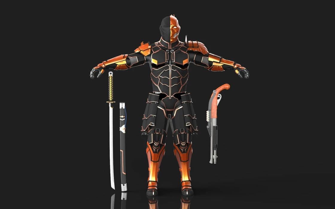 Nikko Industries DeathStroke Knight Of The Rising Sun 4 Nikko Industries DeathStroke Knight Of The Rising Sun - Image 4
