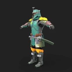 Nikko Industries Boba Fett Samurai -cheap helmet store 48913c 7278b6f9f50741a084ce4c08d8406f50 mv2 d 1600 1600 s 2 700x700