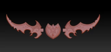 Nikko Industries Warglaives Of Azzinoth STL 3 Nikko Industries Warglaives Of Azzinoth STL - Image 3