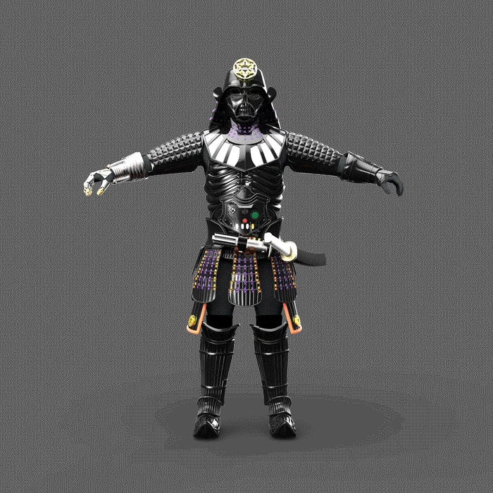 Nikko Industries Darth Vader Samurai 3 Nikko Industries Darth Vader Samurai - Image 3