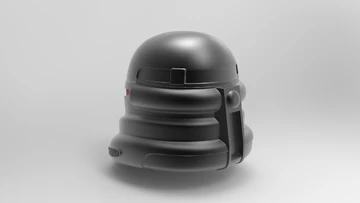 Nikko Industries First Order Royal Pilot Helmet STL 3 Nikko Industries First Order Royal Pilot Helmet STL - Image 3