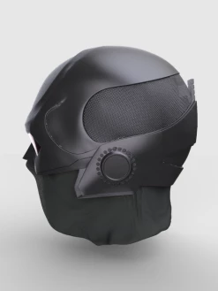 Nikko Industries Black Noir Helmet -cheap helmet store BlackNoirHelmetstl4 526x700