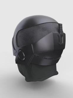 Nikko Industries Black Noir Helmet -cheap helmet store BlackNoirHelmetstl5 526x700