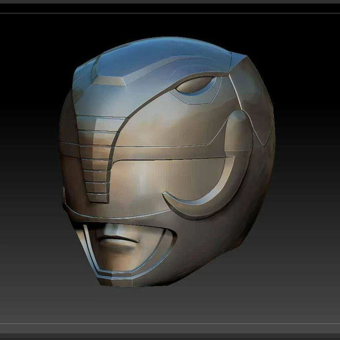 Nikko Industries Black Ranger Helmet Stl 1 Nikko Industries Black Ranger Helmet Stl