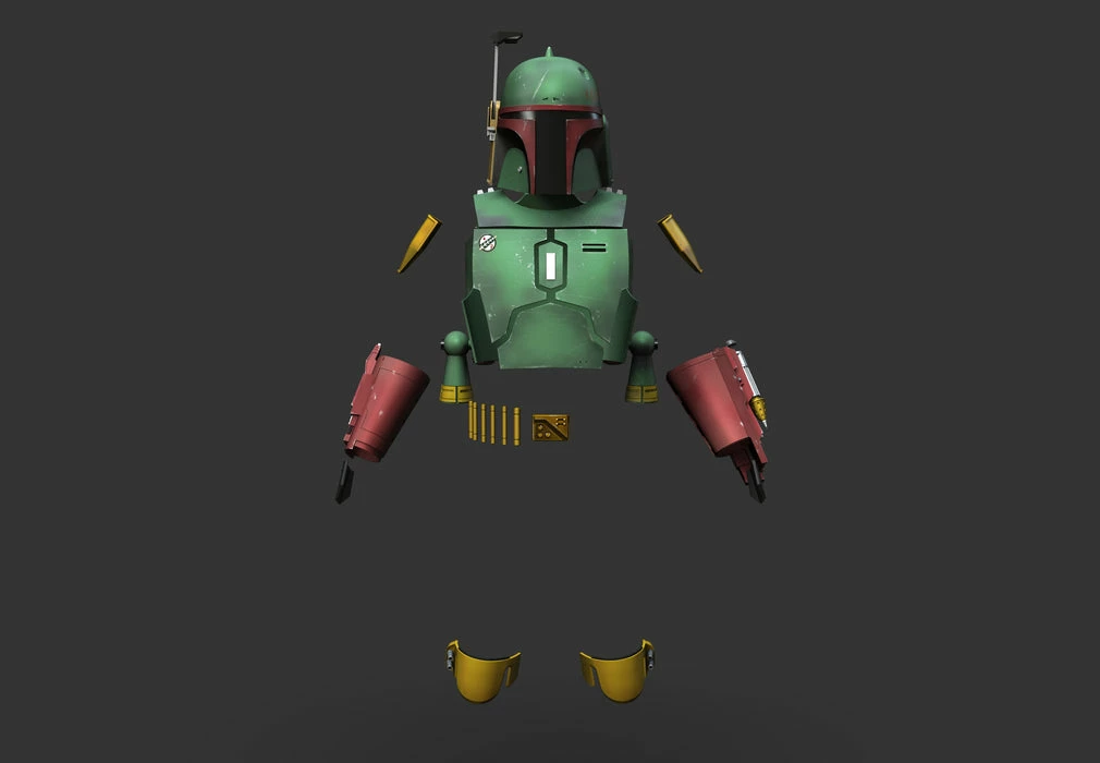 Nikko Industries Boba Fett Armor STL- Book Of Boba Fett 1 Nikko Industries Boba Fett Armor STL- Book Of Boba Fett