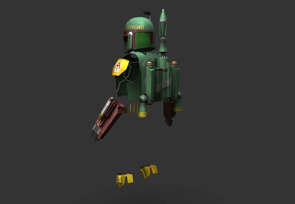 Nikko Industries Boba Fett Armor STL- Book Of Boba Fett 6 Nikko Industries Boba Fett Armor STL- Book Of Boba Fett - Image 6