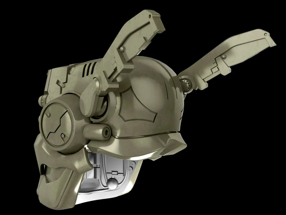 Nikko Industries Briareos Hecatonchires Helmet STL 3 Nikko Industries Briareos Hecatonchires Helmet STL - Image 3