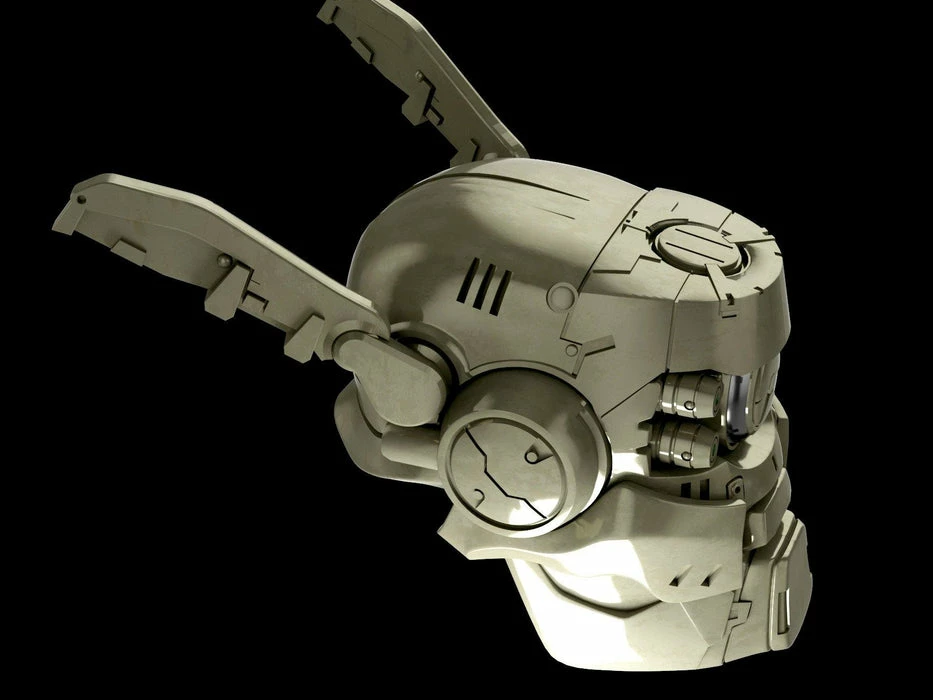 Nikko Industries Briareos Hecatonchires Helmet STL 4 Nikko Industries Briareos Hecatonchires Helmet STL - Image 4