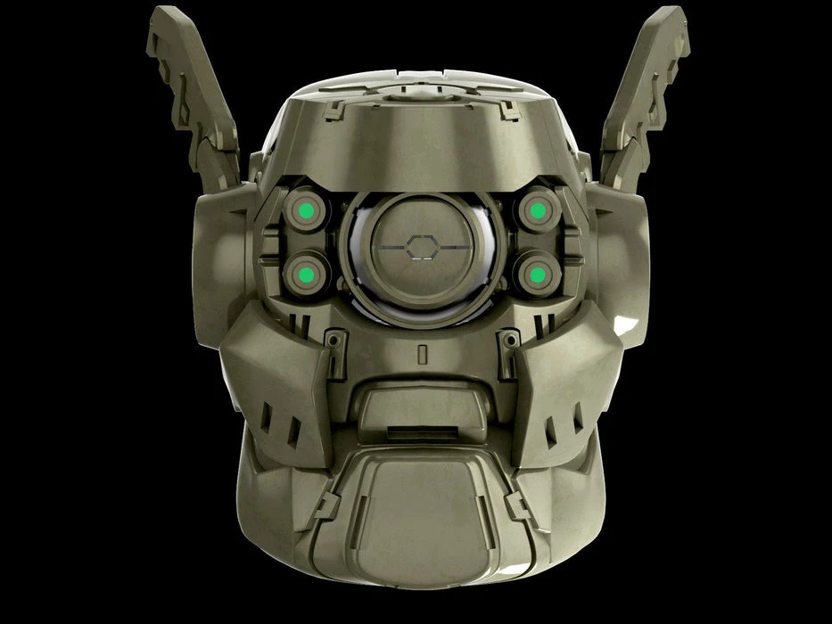 Nikko Industries Briareos Hecatonchires Helmet STL 6 Nikko Industries Briareos Hecatonchires Helmet STL - Image 6