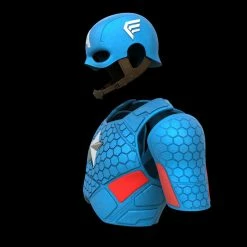 Nikko Industries Captain America Armor STL -cheap helmet store CaptA 5 700x700