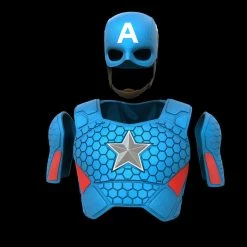 Nikko Industries Captain America Armor STL -cheap helmet store CaptA 6 700x700