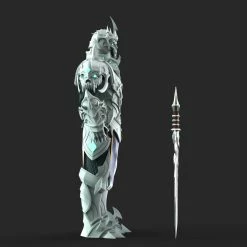 Nikko Industries Mawsworn Anduin Armor STL -cheap helmet store Chains of Domination Anduin FULL.20 700x700