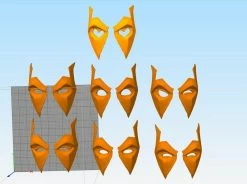 Nikko Industries Deadpool Play Arts Kai Helmet