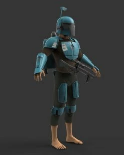 Nikko Industries Mandalorian Death Watch Armor STL