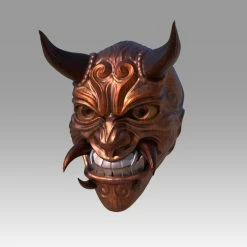 Nikko Industries Oni Mask STL Variant 2