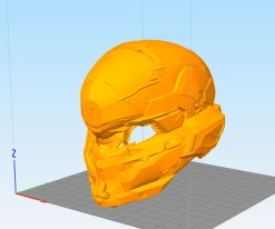 Nikko Industries Spartan Locke Play Arts Kai Helmet STL