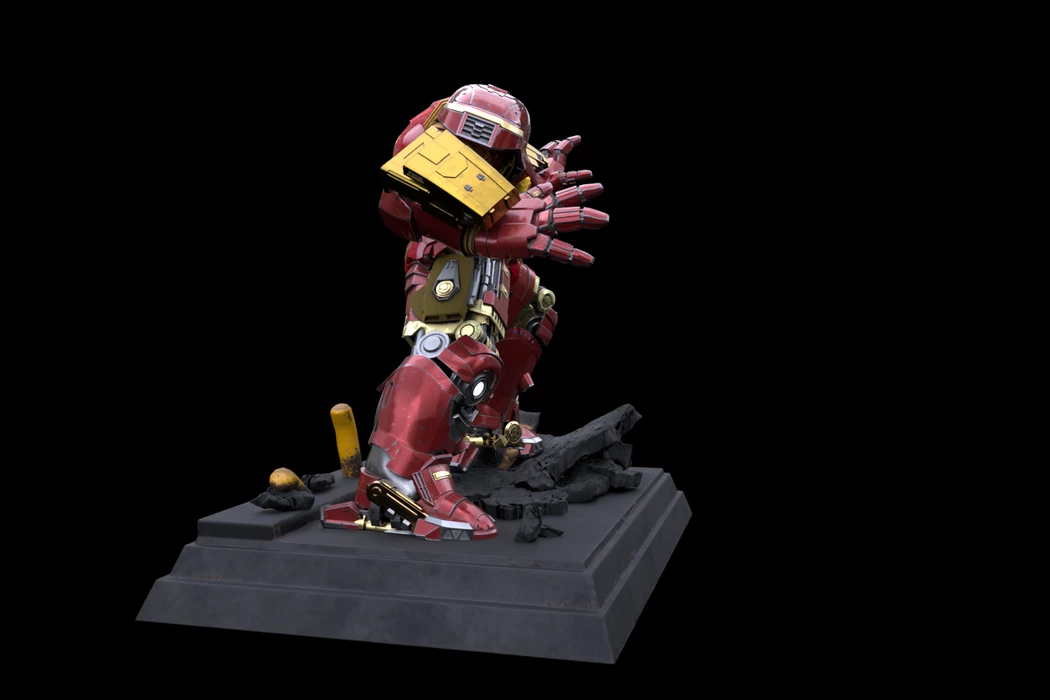 Nikko Industries HulkBuster Statue 3 Nikko Industries HulkBuster Statue - Image 3