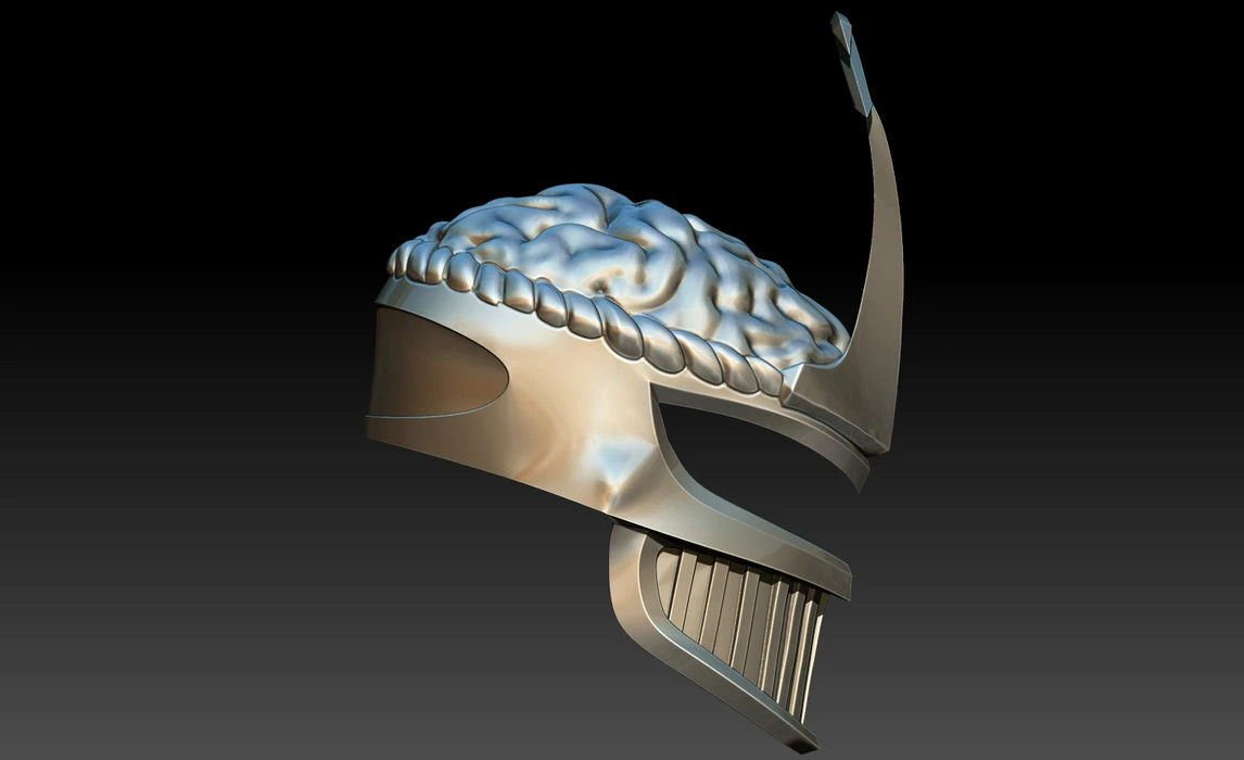 Nikko Industries Lord Zedd Helmet STL 2 Nikko Industries Lord Zedd Helmet STL - Image 2