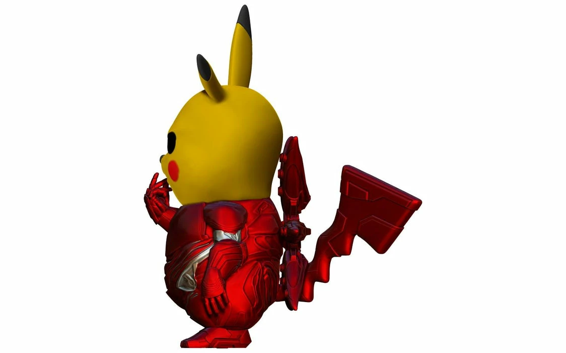 Nikko Industries Pikachu Iron Man 2 Nikko Industries Pikachu Iron Man - Image 2