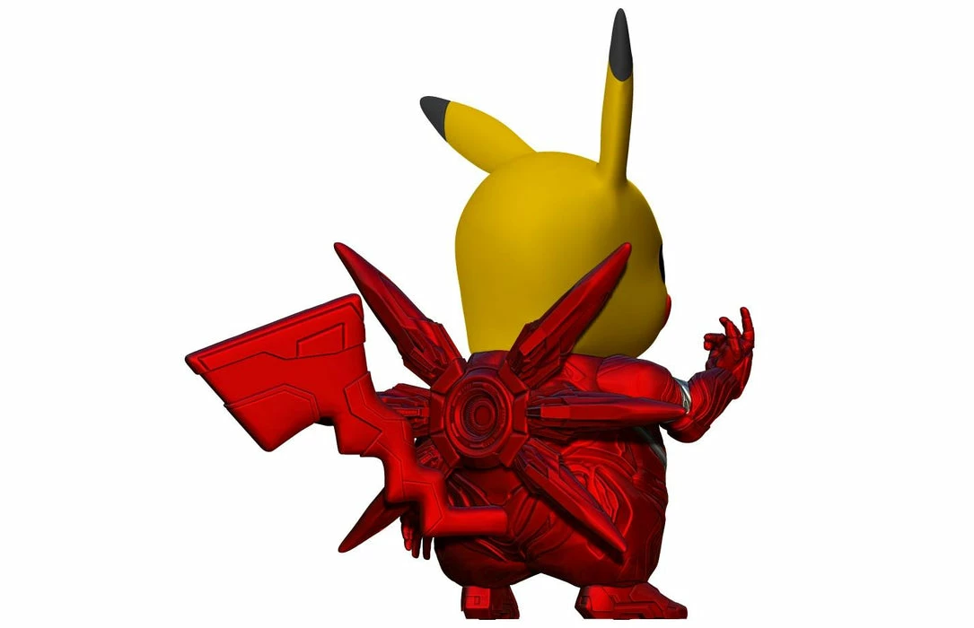 Nikko Industries Pikachu Iron Man 4 Nikko Industries Pikachu Iron Man - Image 4