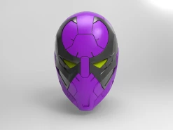 Nikko Industries Prowler Helmet STL Spiderman PS5