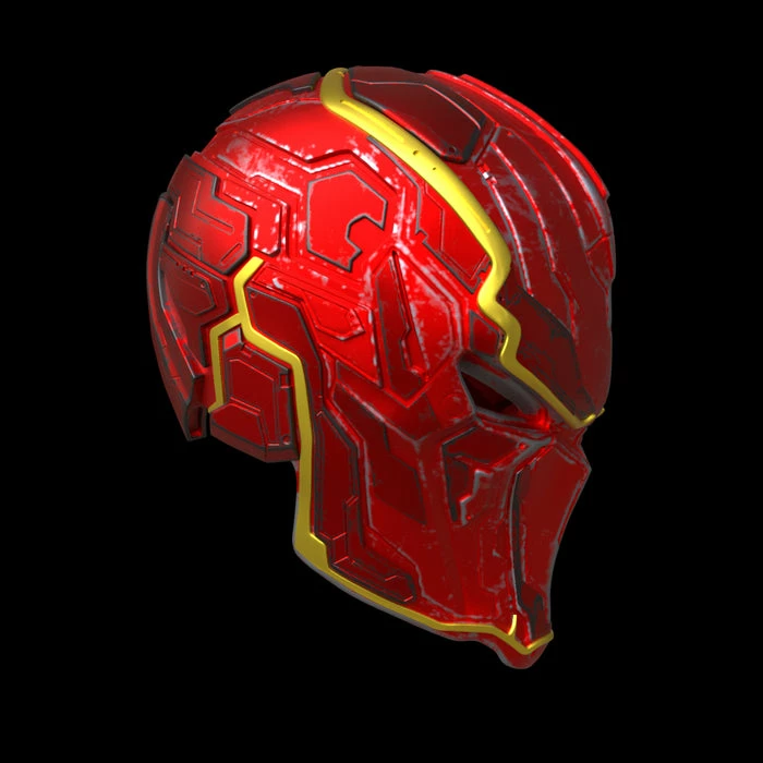 Nikko Industries Red Hood Samurai Oni Mask STL 4 Nikko Industries Red Hood Samurai Oni Mask STL - Image 4