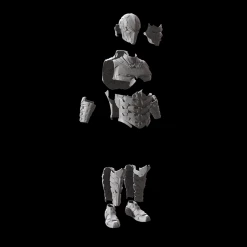 Nikko Industries Red Hood Samurai Full Armor STL