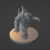 Nikko Industries Rock Golem Miniature STL