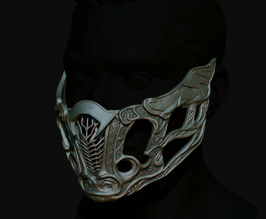Nikko Industries Sub Zero Mask STL 3 Nikko Industries Sub Zero Mask STL - Image 3